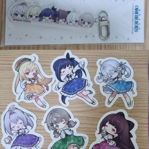 일괄) 이세돌 차세돌 스티커 + 키링 판매 이세계아이돌