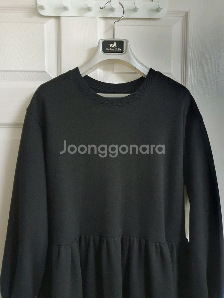 *상태좋음) 오버핏 기모 롱원피스 66~99--3