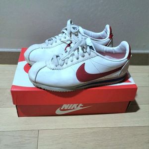 나이키 정품 김나영운동화 코르테즈 흰빨파 235 박스O 이미지