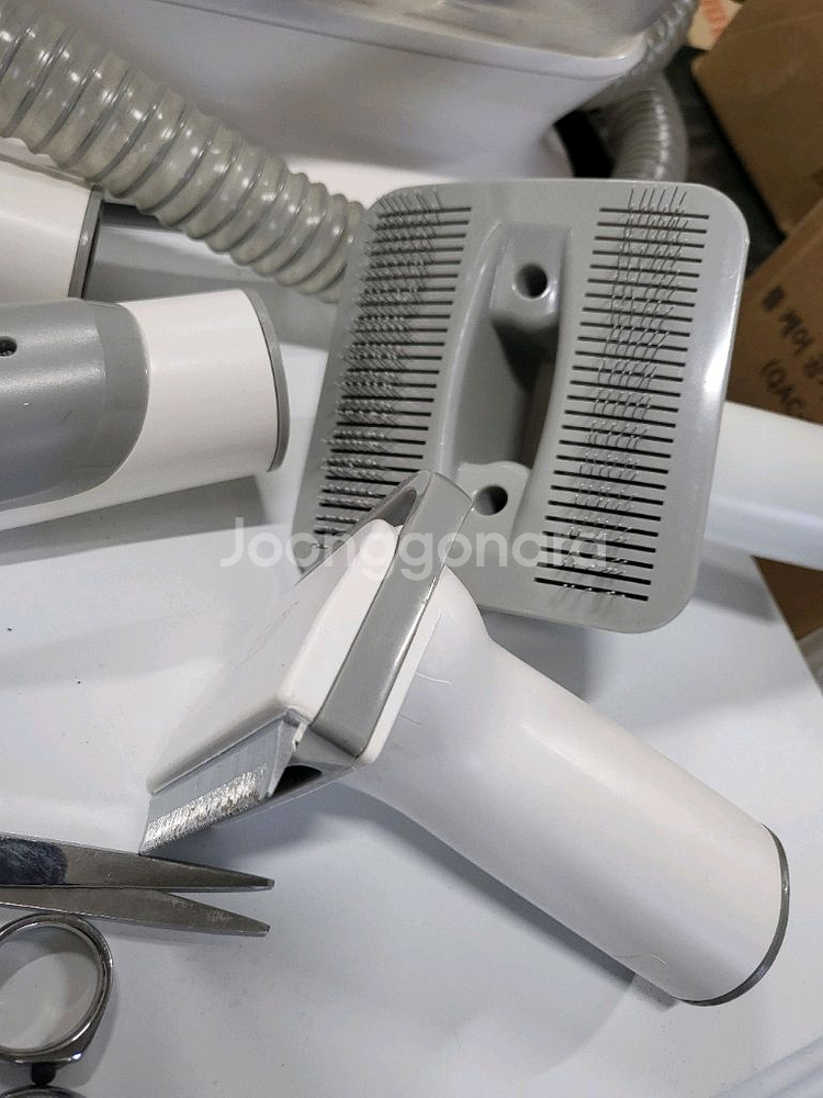 Love My Pet 스마트 진공 미용기 5 in 1+가위2개--2