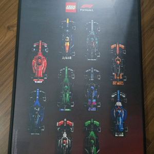 F1 레고 포스터 액자