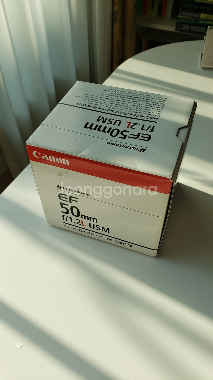 캐논 EF 50mm f/1.2L USM 렌즈--0