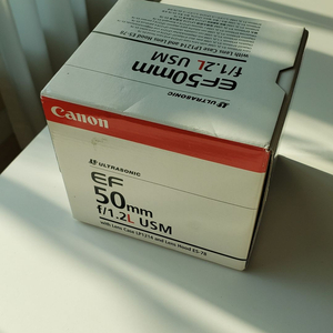 캐논 EF 50mm f/1.2L USM 렌즈