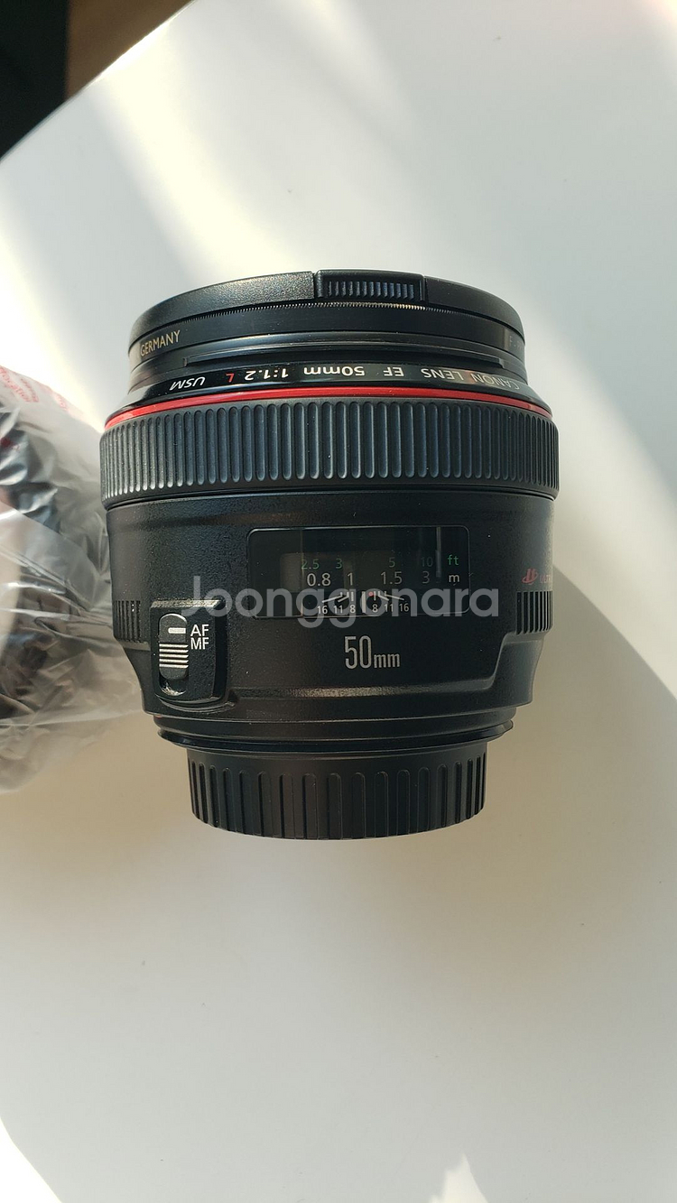 캐논 EF 50mm f/1.2L USM 렌즈--1