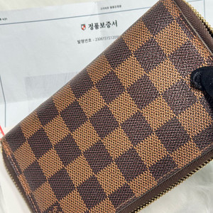 루이비통 N60028 다미에 에벤 컴팩트 지피월렛 장지갑