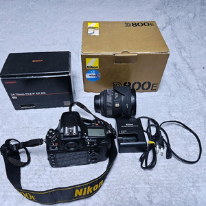 니콘 D800e + 시그마 24-70 hsm 팝니다