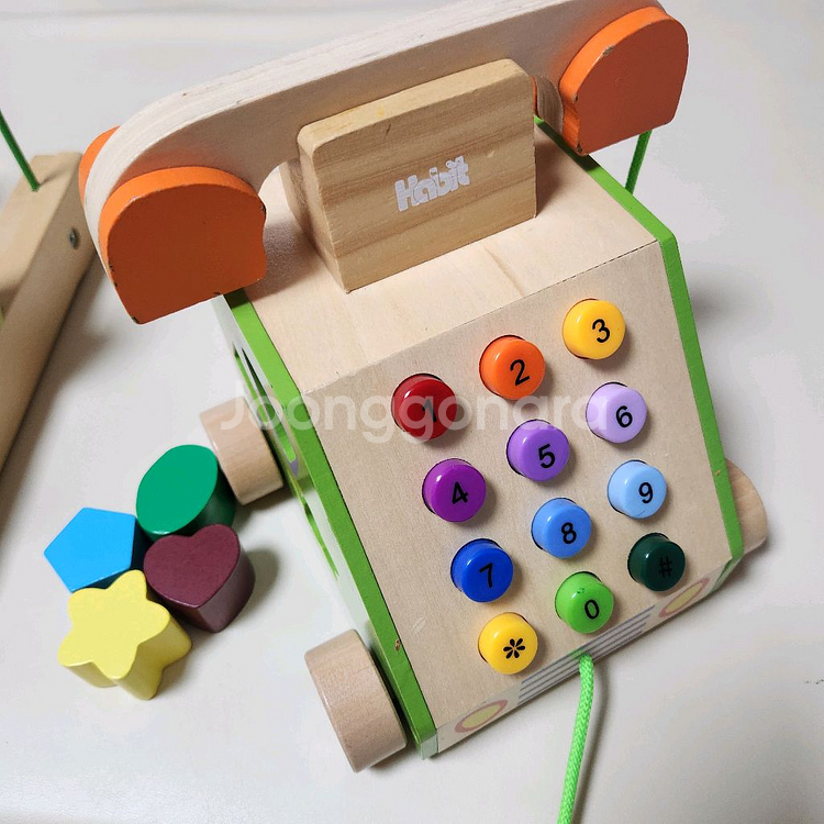 숲소리 원목블럭, 원목 교구, 원목 장난감, 원목 전화기, 모형끼기, 이케아 구슬꿰기--5