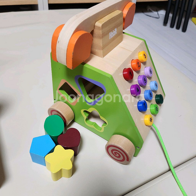 숲소리 원목블럭, 원목 교구, 원목 장난감, 원목 전화기, 모형끼기, 이케아 구슬꿰기--6