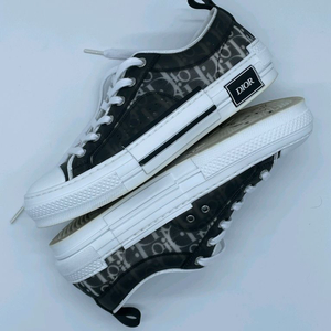 [ 40 ] 정품 디올 B23 로우탑 오블리크 스니커즈