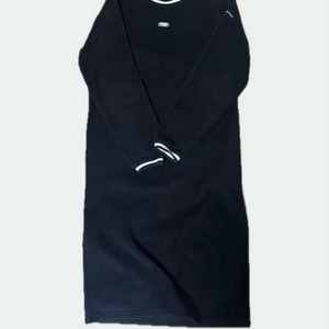 CTBRZ 시티브리즈 블랙 롱 기모원피스 M