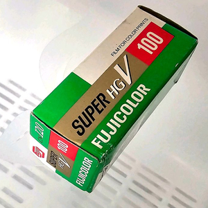 빈티지 후지필름 슈퍼HG-V 120카메라용 12컷
