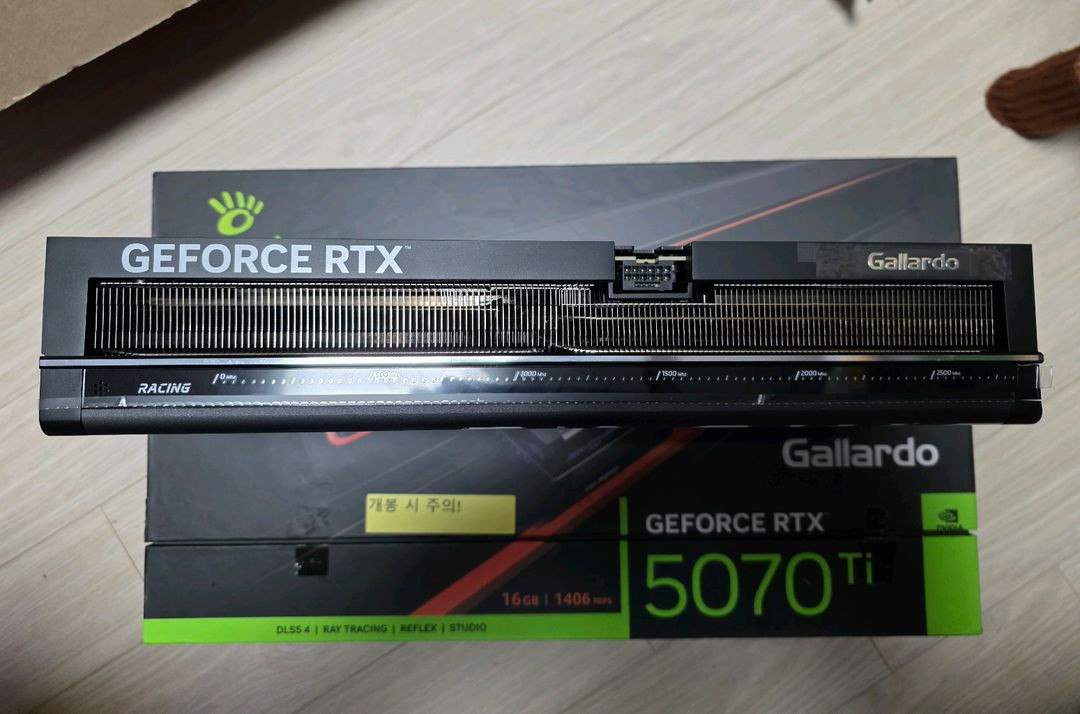만리 rtx 5070ti 갈라도 팝니다 rma--2