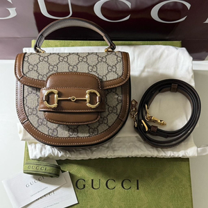 풀박 새상품) 구찌 홀스빗 1955 미니 탑 핸들백