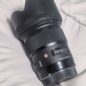 시그마 아트 50mm F1.4 렌즈 소니 a마운트