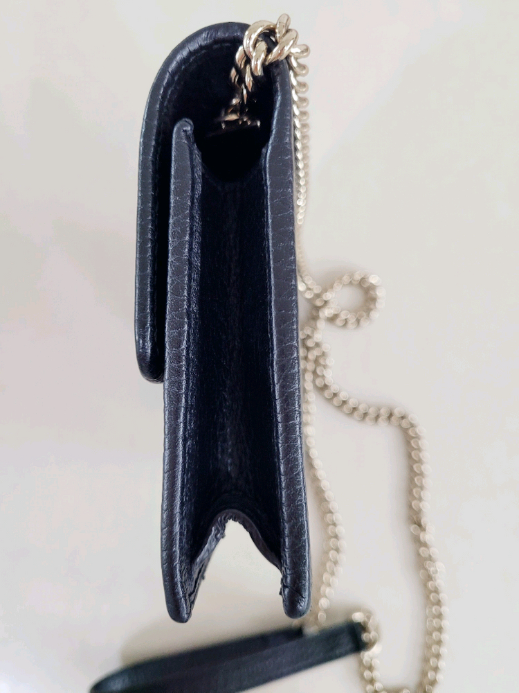 구찌 인터로킹 미니 체인 크로스백--2