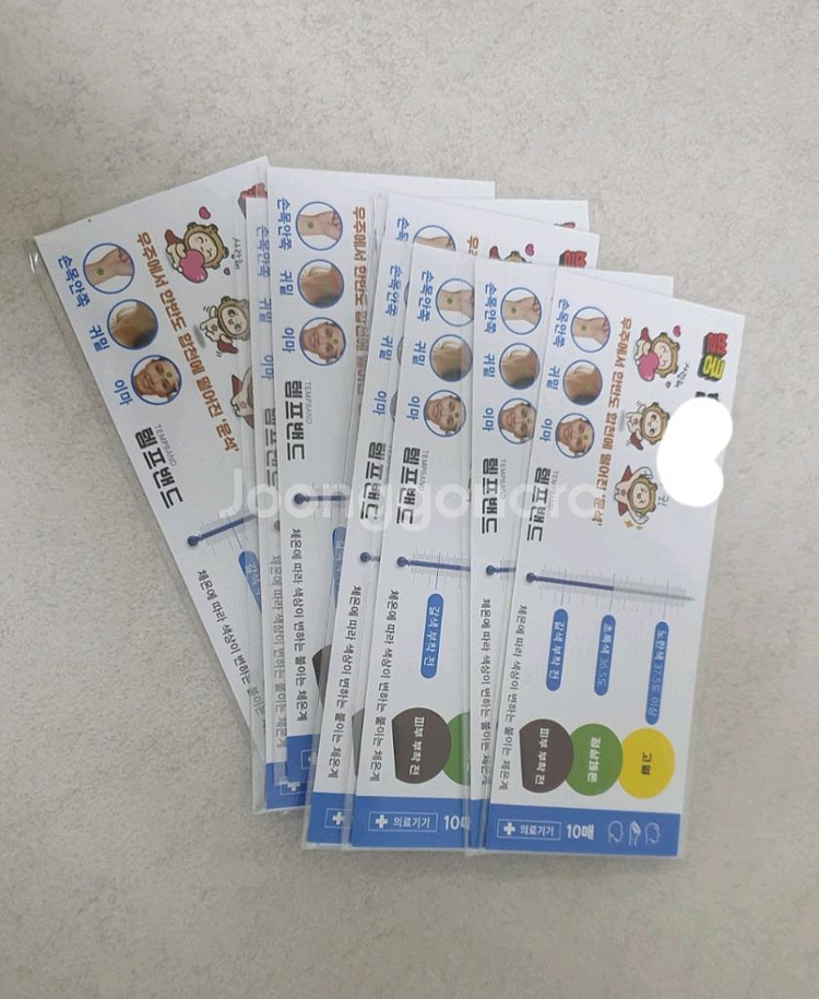 템프밴드 붙이는 체온계 10매입--7