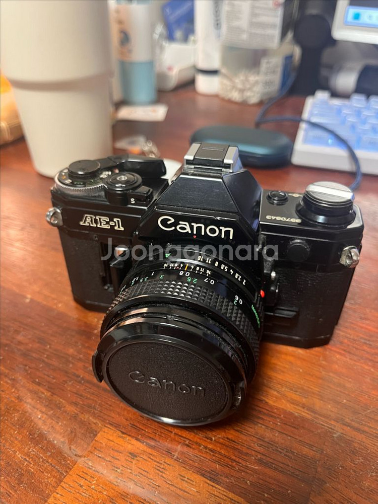 캐논 AE-1 필름카메라--2