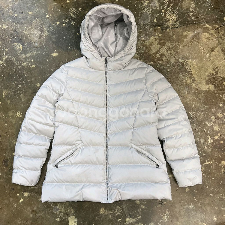 XL) 캘빈클라인 구스다운 패딩점퍼 거위털 패딩--0