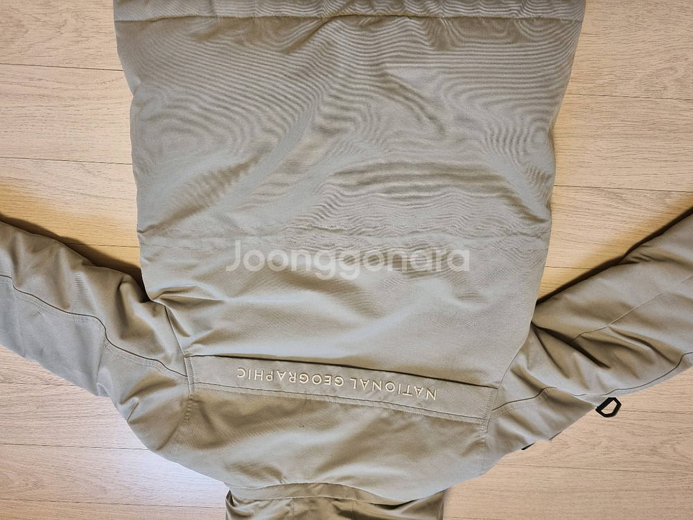 내셔널지오그래픽 아동 패딩점퍼 120 오리털 잠바 (탑텐 뽀글이점퍼 드림)--3