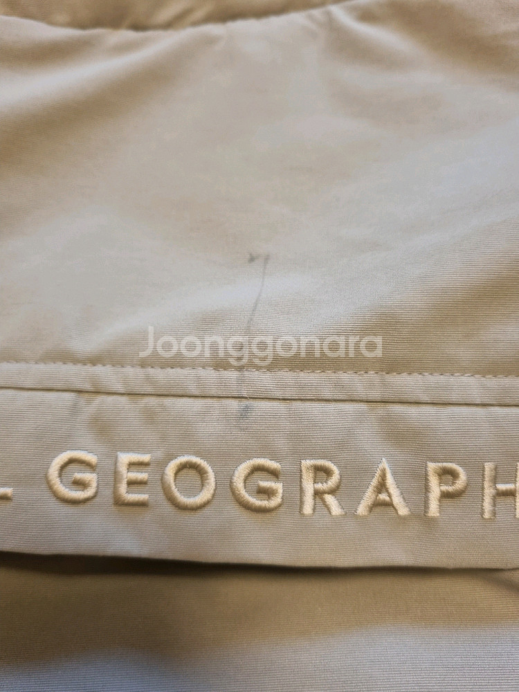 내셔널지오그래픽 아동 패딩점퍼 120 오리털 잠바 (탑텐 뽀글이점퍼 드림)--4