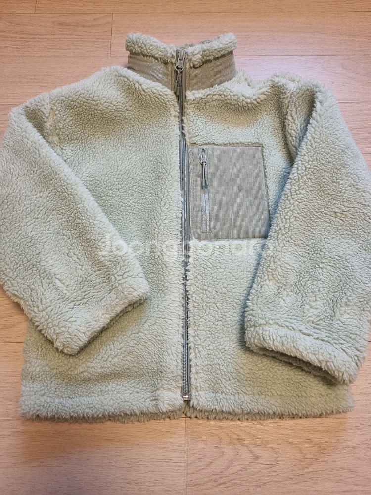 내셔널지오그래픽 아동 패딩점퍼 120 오리털 잠바 (탑텐 뽀글이점퍼 드림)--7