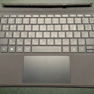 서피스고 타입커버 키보드 블랙색상 판매 이미지