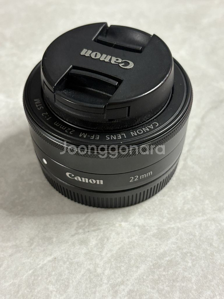 캐논 EF-M 22mm F2 STM 렌즈--1