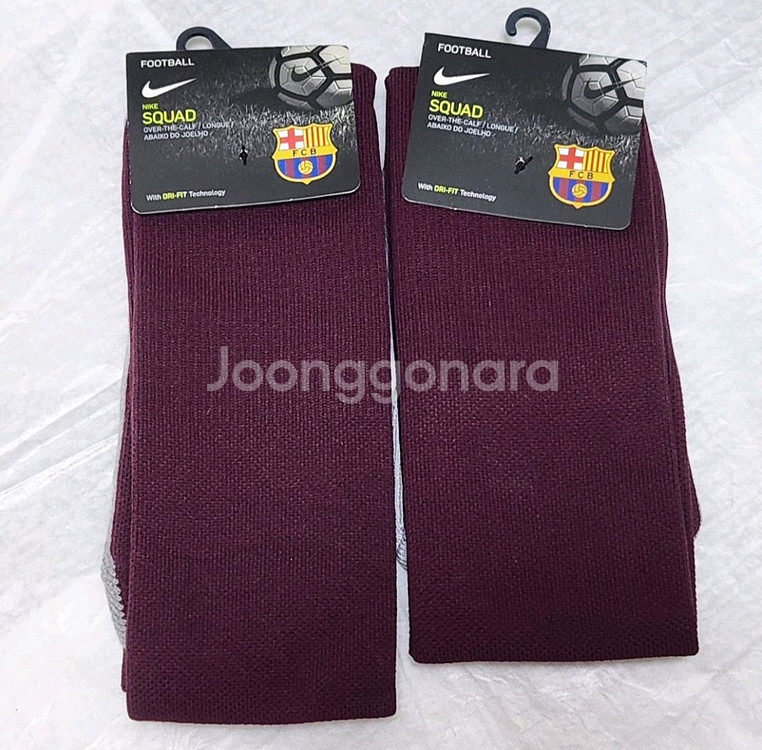 (새상품/M,L)바르셀로나 축구 양말 스타킹 나이키 드라이핏 풋살--2