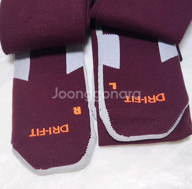 (새상품/M,L)바르셀로나 축구 양말 스타킹 나이키 드라이핏 풋살--3