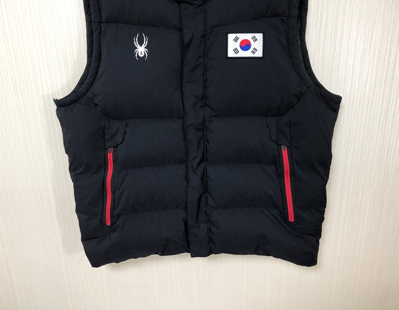 스파이더국대 웨이트리프팅국대 팀코리아 덕다운 패딩베스트 5XL(125)--2
