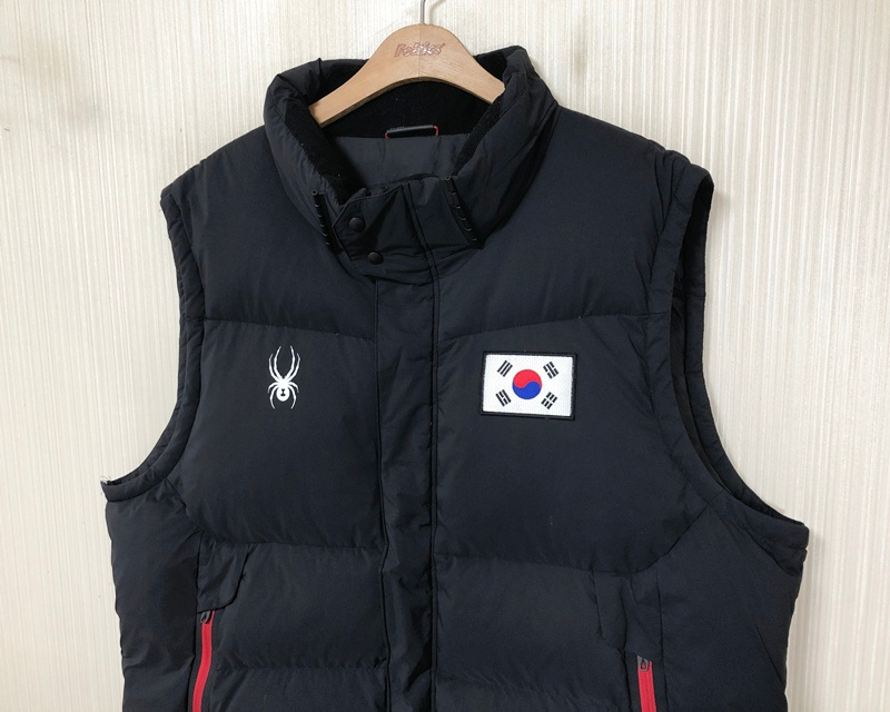 스파이더국대 웨이트리프팅국대 팀코리아 덕다운 패딩베스트 5XL(125)--5