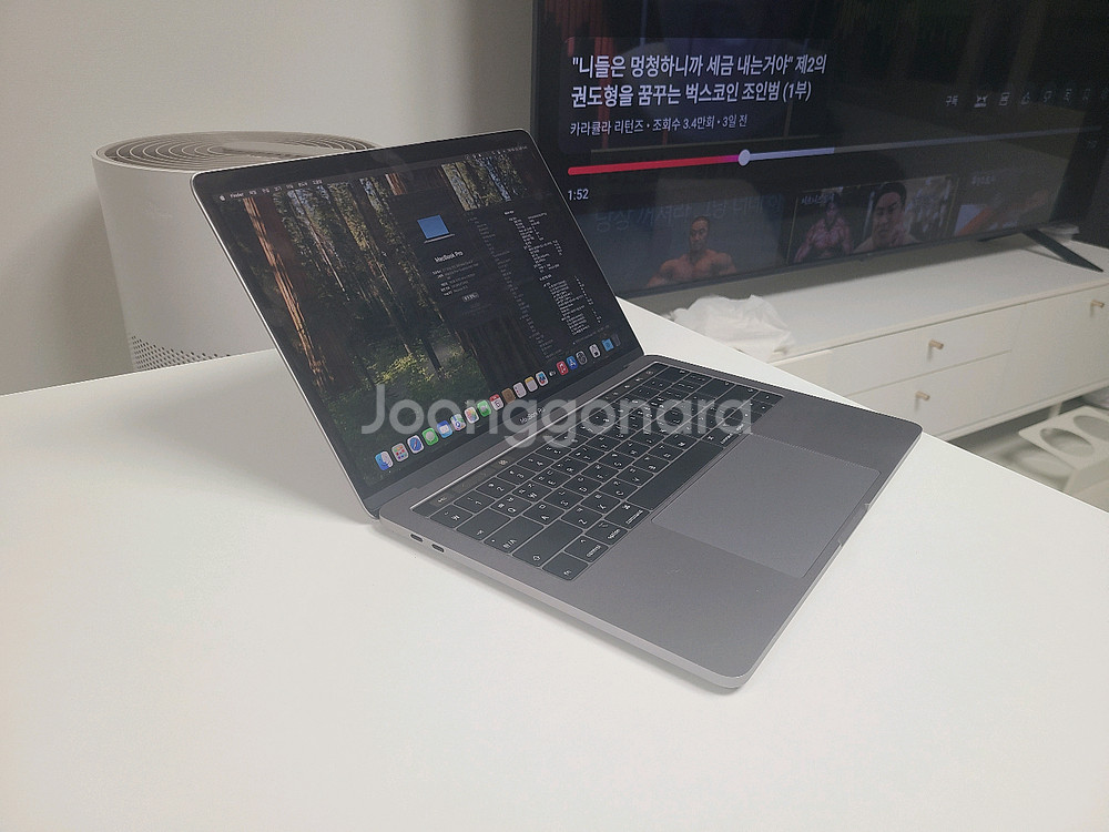 맥북 프로 13인치 i7 ram16 ssd512 2019년구입 쿨매!! 원가250만원--0