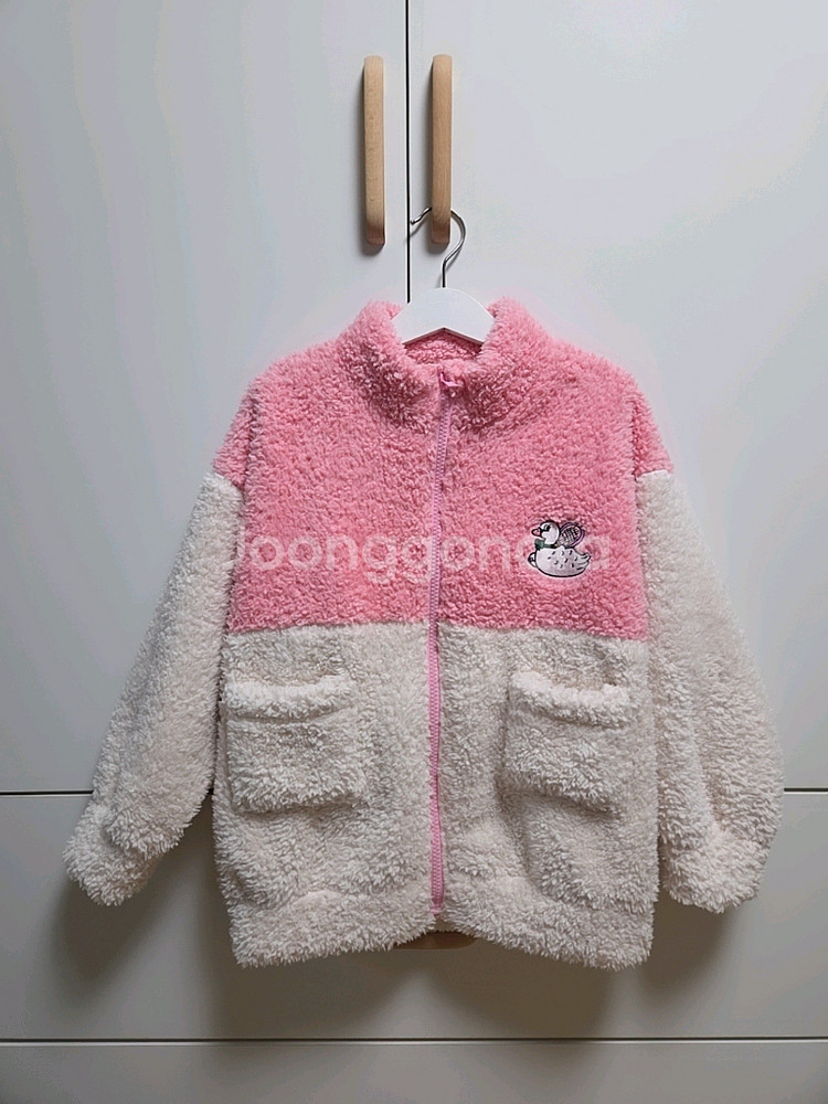 나로키즈 여아 후리스 점퍼 XL사이즈(7-8세)--0