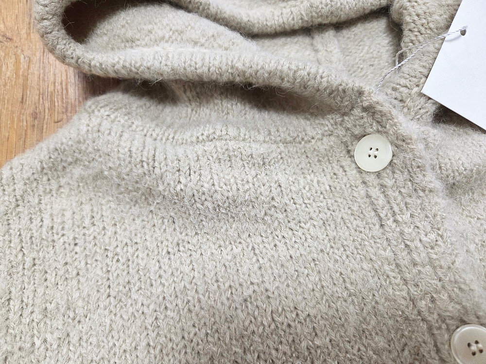 시예(siye) 시예샵 샵시예 파인 후디 니트가디건 프리사이즈 새상품--5