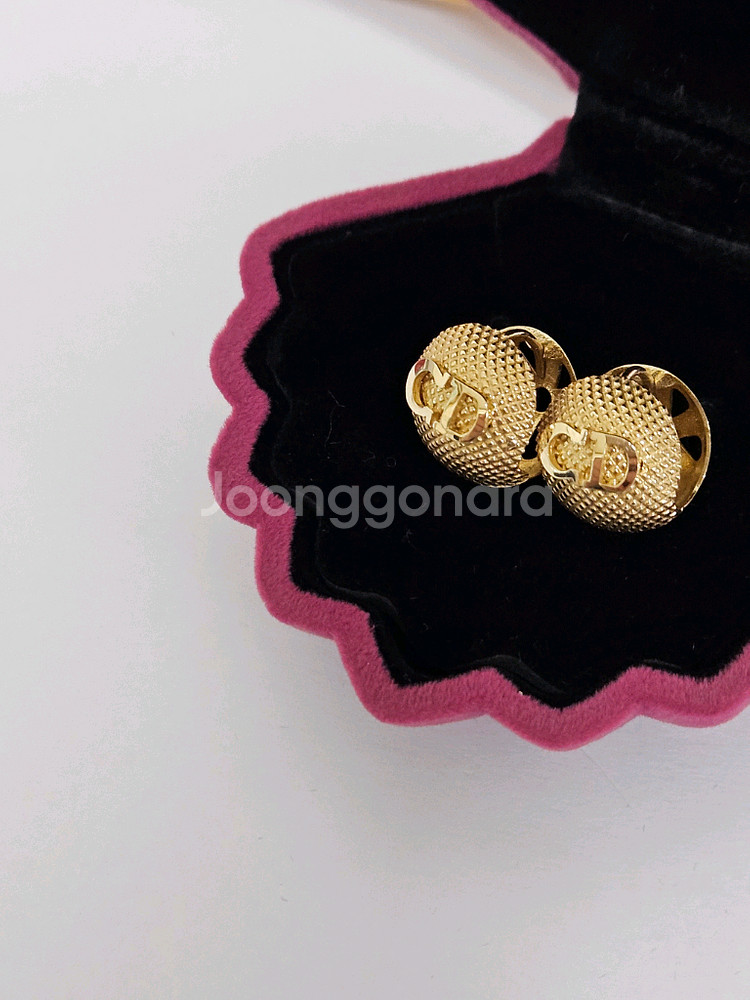 14k 콩 귀걸이 새상품--0