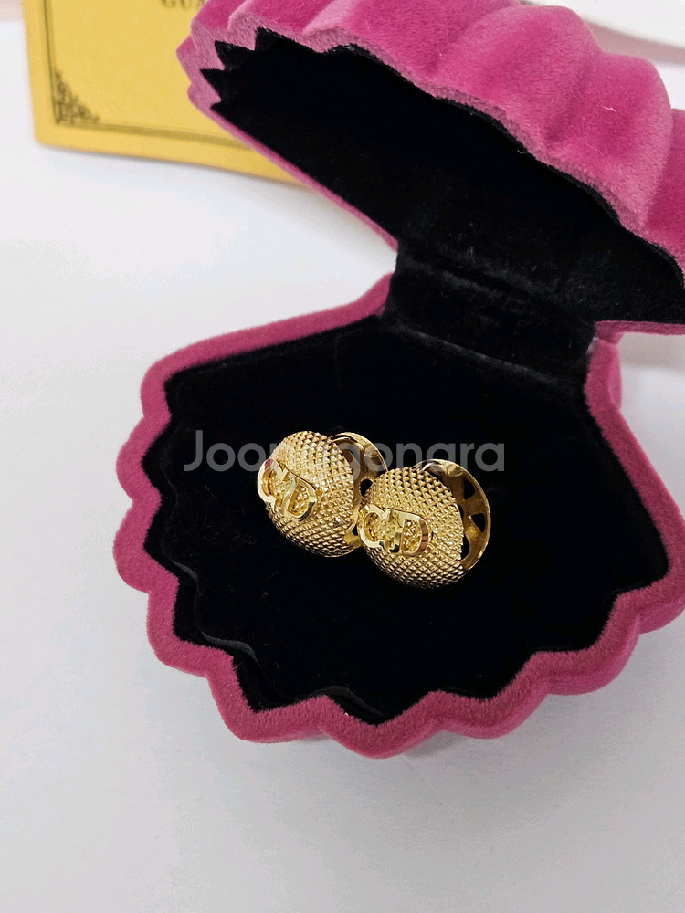 14k 콩 귀걸이 새상품--2