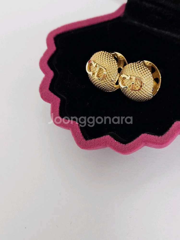 14k 콩 귀걸이 새상품--3