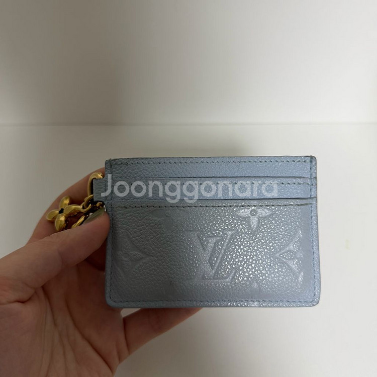 루이비통 참 카드홀더 스카이블루 m83585--2