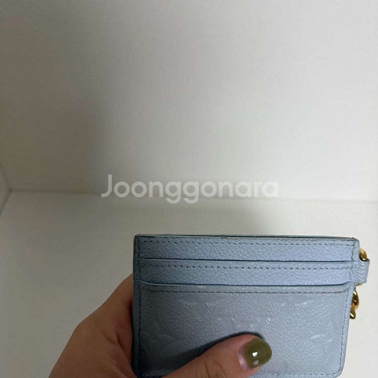 루이비통 참 카드홀더 스카이블루 m83585--3