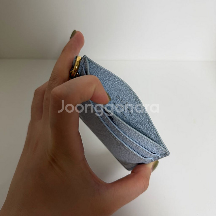 루이비통 참 카드홀더 스카이블루 m83585--6