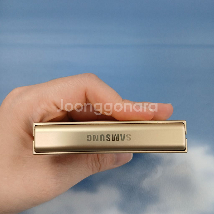 상태깨끗 갤럭시Z플립6 256기가 노랑 공기계 중고폰 서브폰 최신폰 업무폰 퀵가능--5