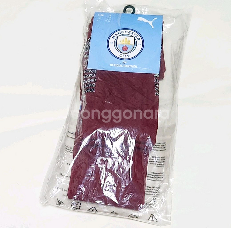 (새상품/260)맨시티 축구 양말 튜브 스타킹 푸마 맨체스터시티--2