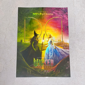 위키드 포굿 2 돌비 아이맥스 포스터 TTT오리지널티켓