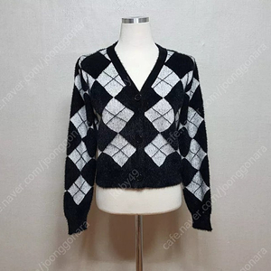 미착용)여성 숏 니트 가디건 55-55반