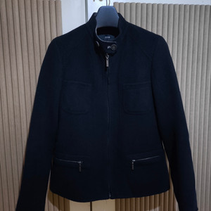 82 시스템 모직 스탠드 카라 숏코트 자켓