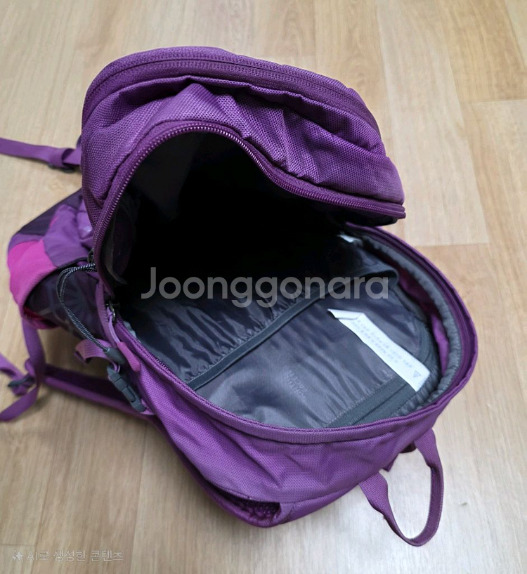 (택포)노스페이스 트레킹 20 퍼플 백팩--2