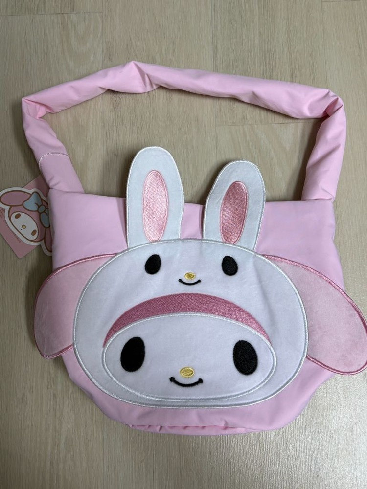 짱구 유리 흰둥이 맹구 골프 패딩가방/ 산리오 마멜 이미지