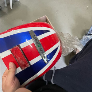 오토바이 커버 전동할리 물 흙 받이 커버 이미지