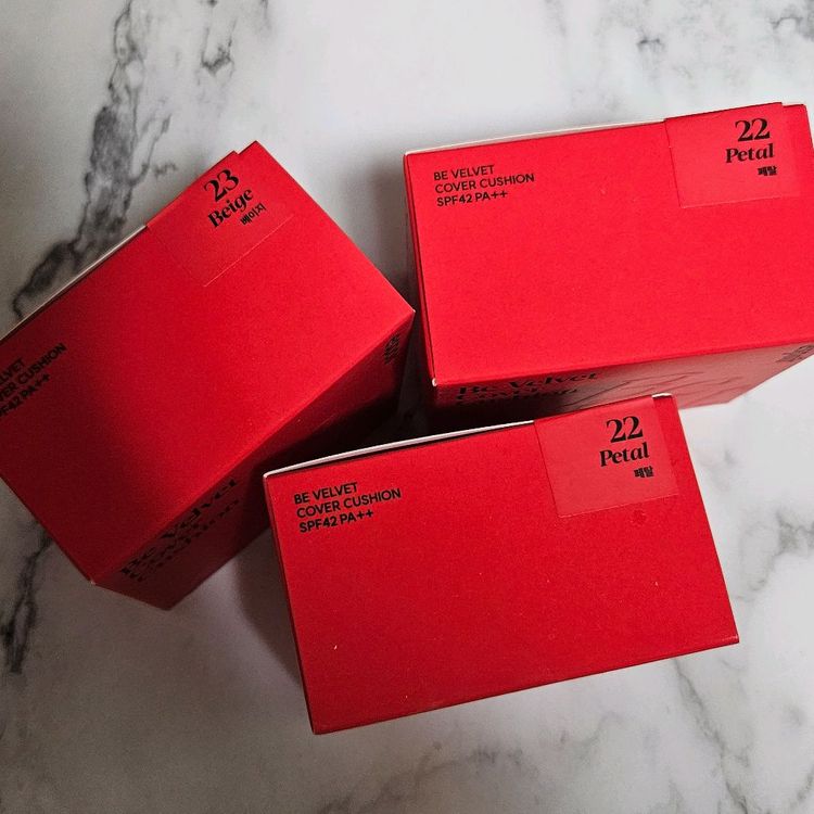 [새상품] 에스쁘아 비벨벳 커버 쿠션 (22호, 23호) 이미지