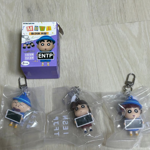 짱구 유리 훈이 수지 맹구 MBTI 피규어 키링